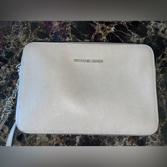 Michael Kors Handbags - MICHAEL KORS Gray Crossbody Bag